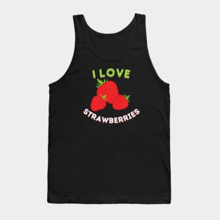 I Love Strawberries! Tank Top